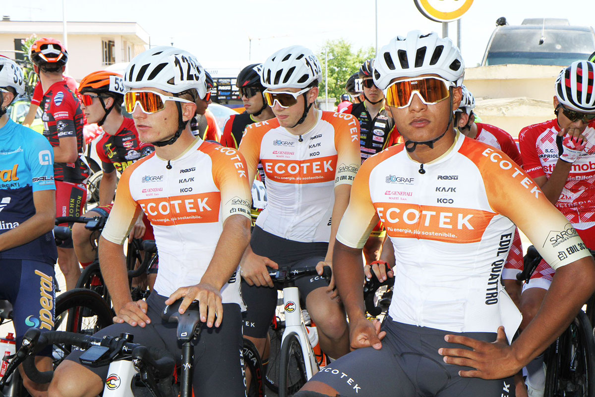 Team Ecotek pronto per la Treviglio - Bracca 2024 - credit Rodella