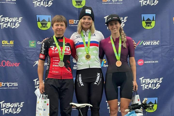 Vita Movrin (Trinx Factory Team) nuova campionessa slovena