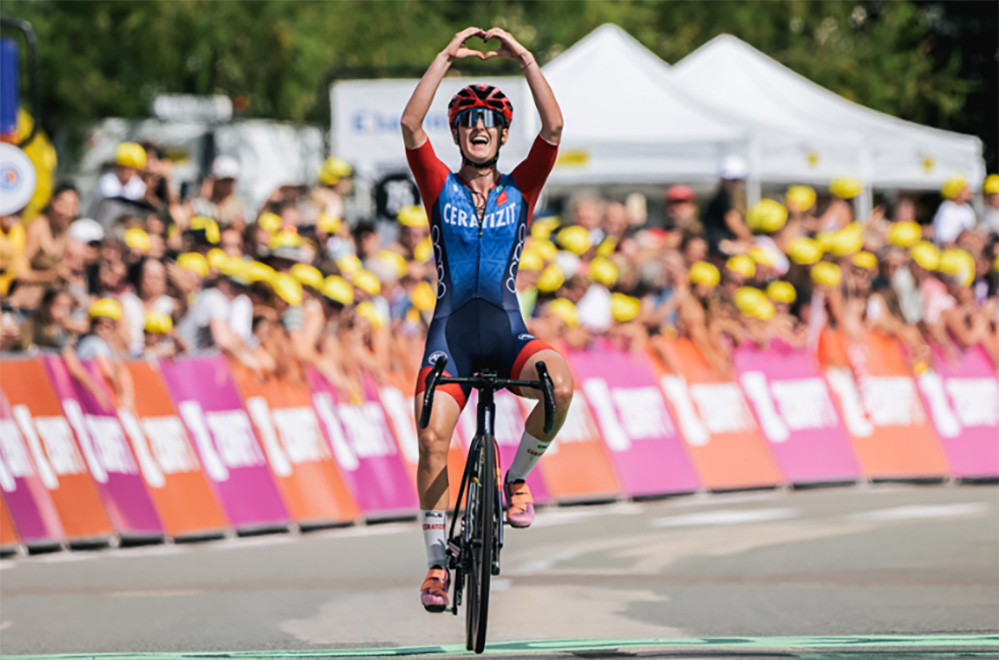 Cedrine Kerbaol vince la sesta tappa del Tour de France Femmes 2024 - ASO - Charly Lopez