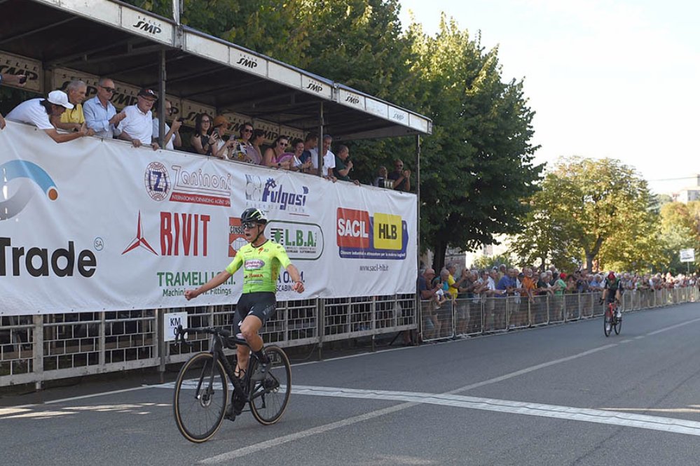 Domenico Cirlincione (General Store) vince il Gran Premio Colli Rovescalesi - credit Photors