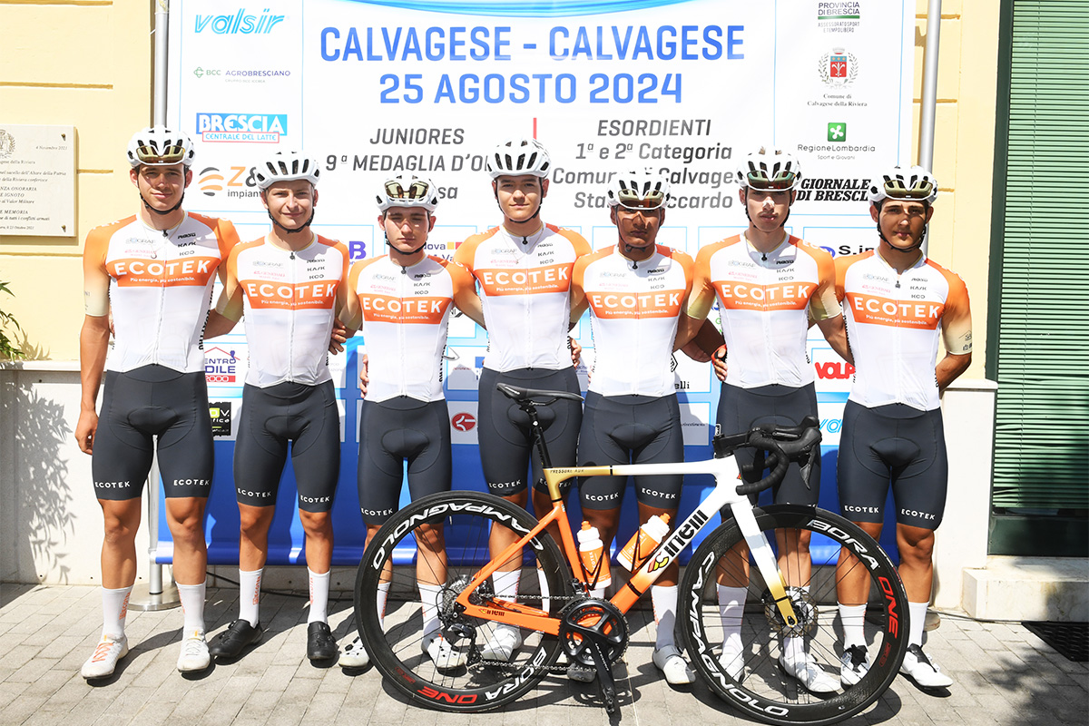 Il Team Ecotek pronto per il Memorial Ostilio di Palazzolo sull'Oglio - photocredit Rodella