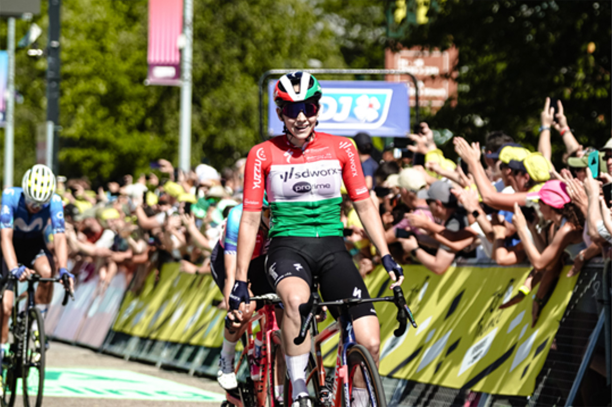 Kata Blanka Vas vince la quinta tappa del Tour de France Femmes 2024 - credit ASO Thomas Maheux