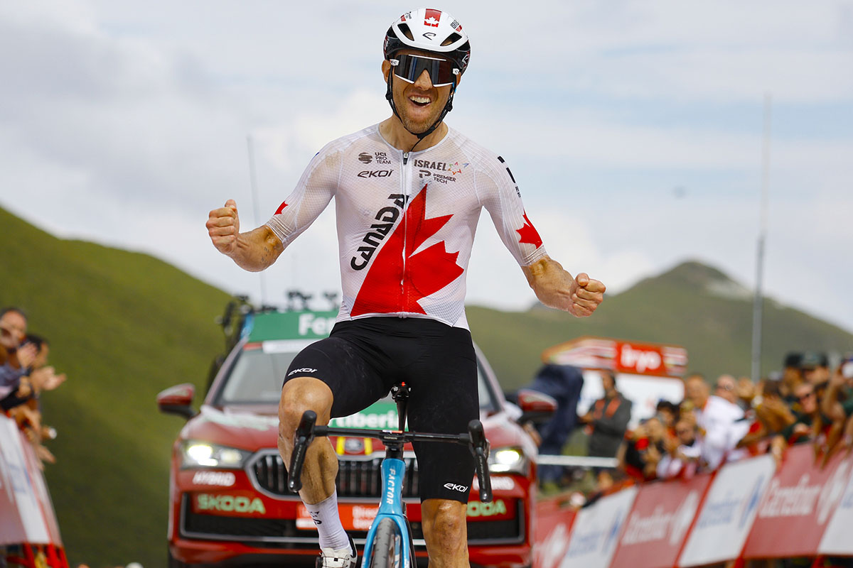 Michael Woods vince la 13esima tappa della Vuelta a Espana 2024 - Unipublic_Sprint Cycling Agency