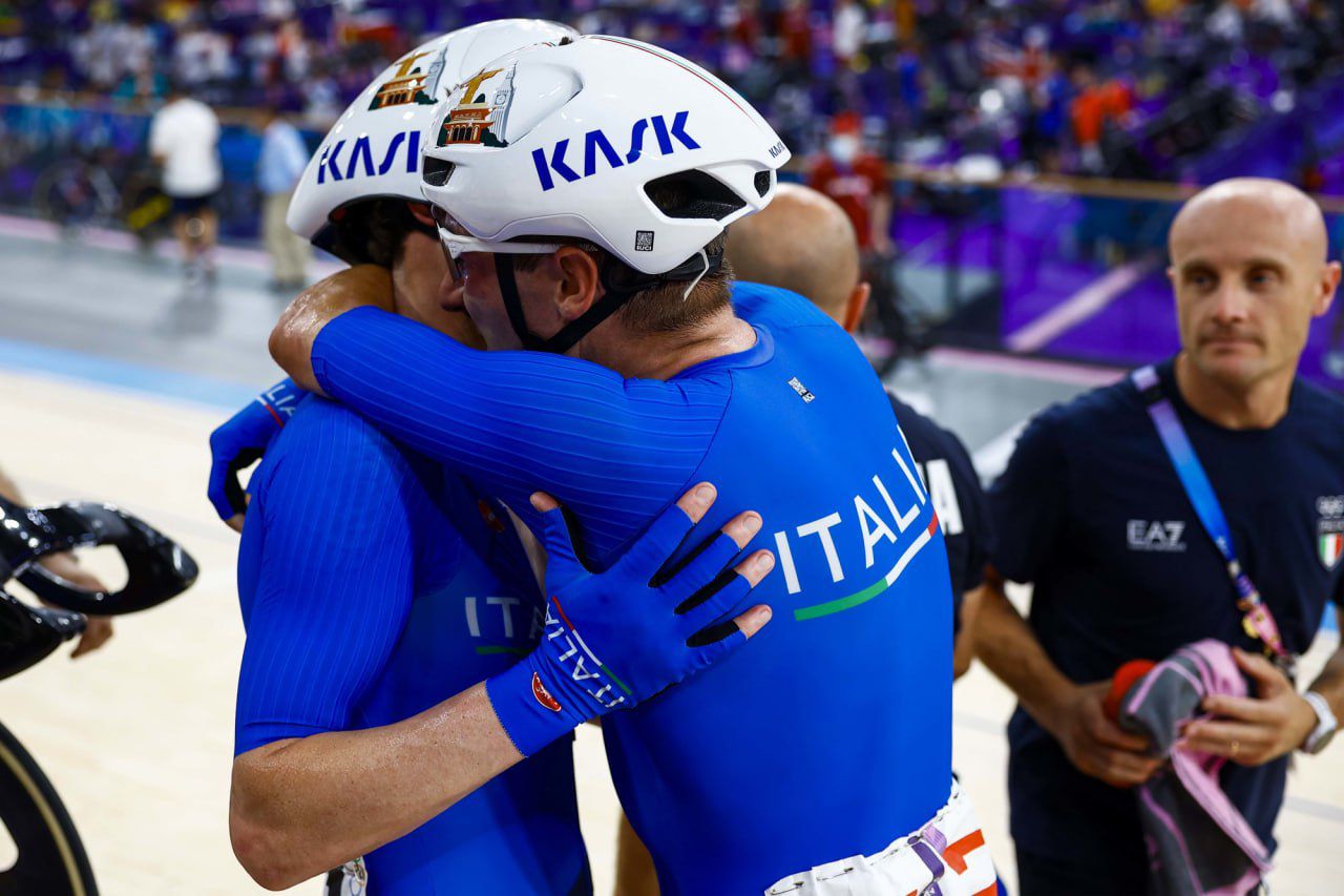 Simone Consonni e Elia Viviani - Foto Federciclismo