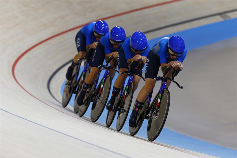 Parigi 2024- i trenini azzurri ancora in lotta per le medaglie - credit Sprint Cycling Agency