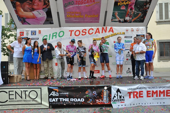 Scarlett Souren è la prima maglia rosa del Giro di Toscana Femminile
