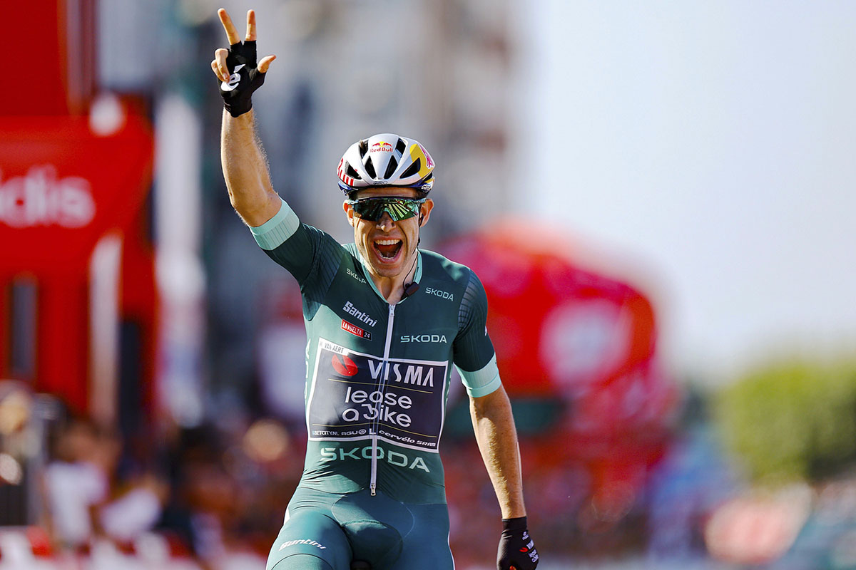 Wout van Aert vince la decima tappa della Vuelta a Espana 2024 - credit Unipublic Sprint_Cycling_Agency
