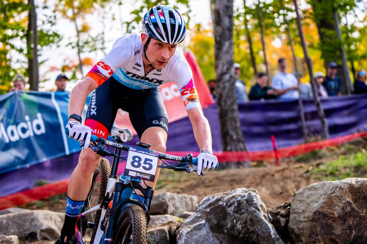 Cristian Bernardi in azione in Coppa del Mondo a Lake Placid - credit Maxime Schmid