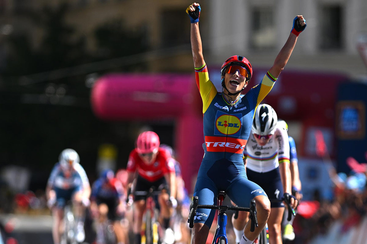 Elisa Balsamo vince la 1° tappa del Tour de Romandie.- credit Lidl Trek