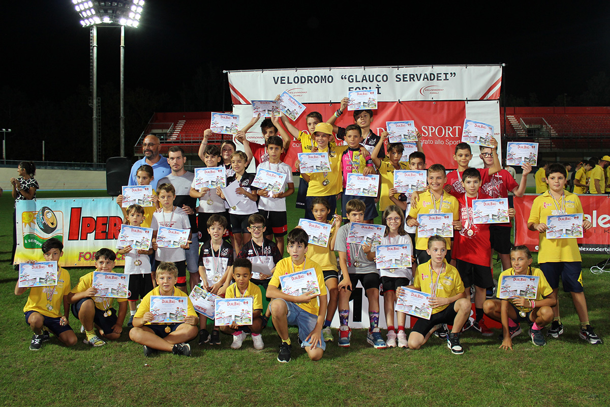 I giovanissimi premiati al termine del Memorial Secondo Pantieri e Claudio Bartoletti