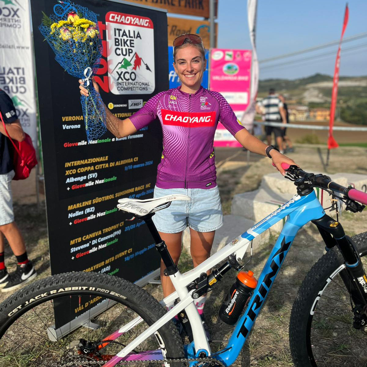 Nicole Pesse vince a Lugagnano Val d'Arda e fa suo il circuito Italia Bike Cup