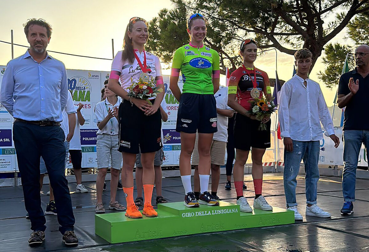 Sara Luccon vince il prologo del Giro della Lunigiana Donne 2024