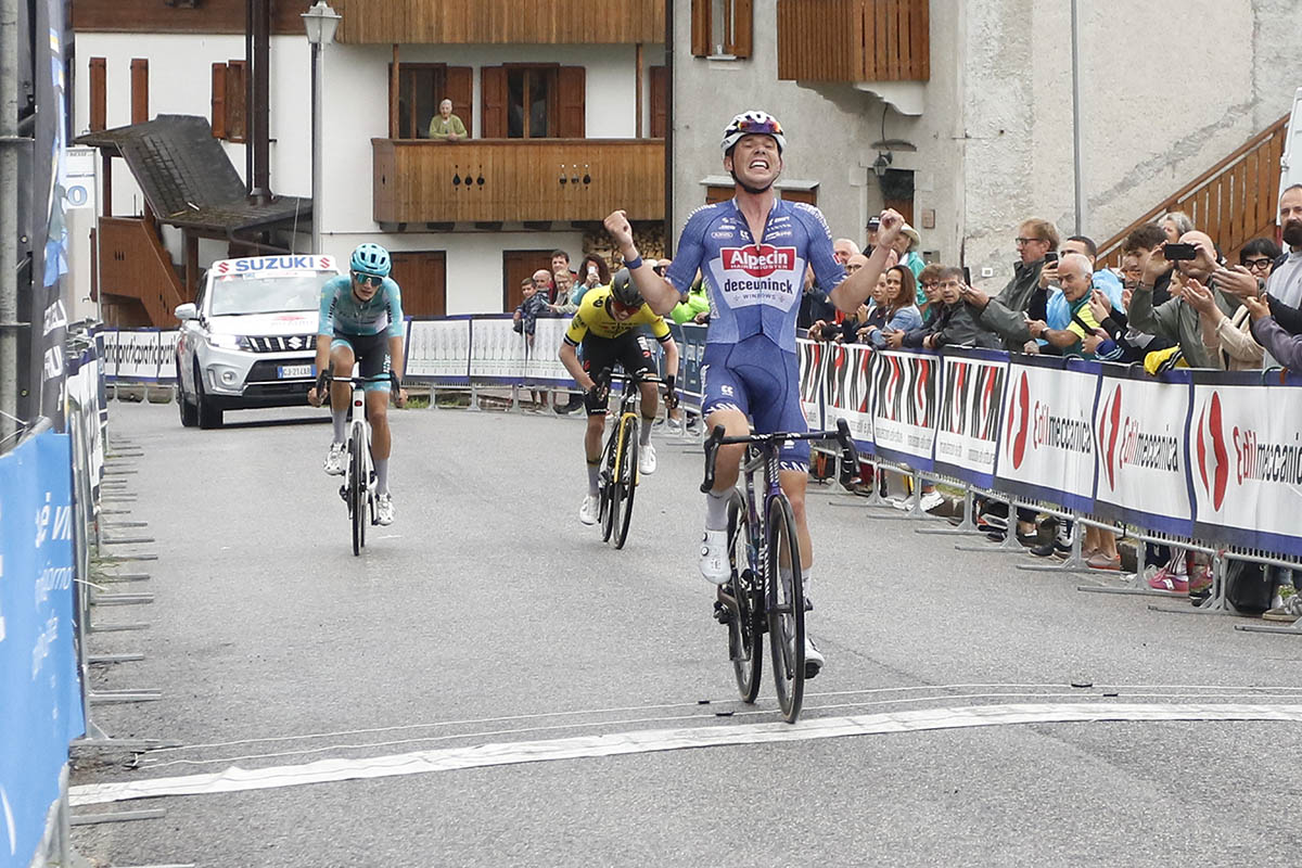 Aaron Dockx vince la seconda tappa del Giro della Regione Friuli Venezia Giulia (foto Bolgan)
