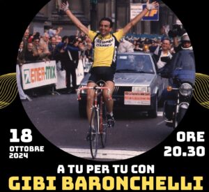 Gibì Baronchelli alla Biblioteca dello Sport Nerio Marabini