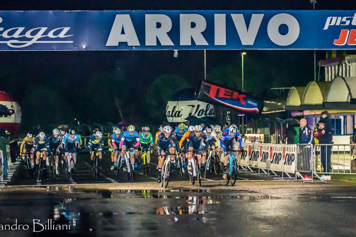 Una partenza del 6° GP Città di Jesolo