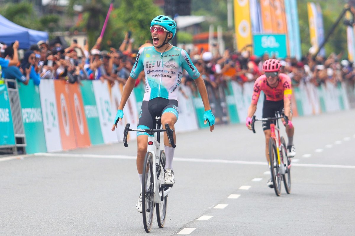 Manuele Tarozzi vince la sesta tappa del Tour de Langkawi - credit Sprint Cycling Agency