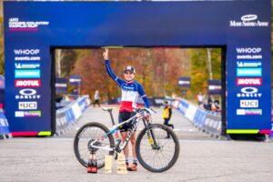 Olivia Onesti (Trinx Factory Team) chiude al secondo posto la Coppa del Mondo Mtb 2024 - credit Maxime Schmid