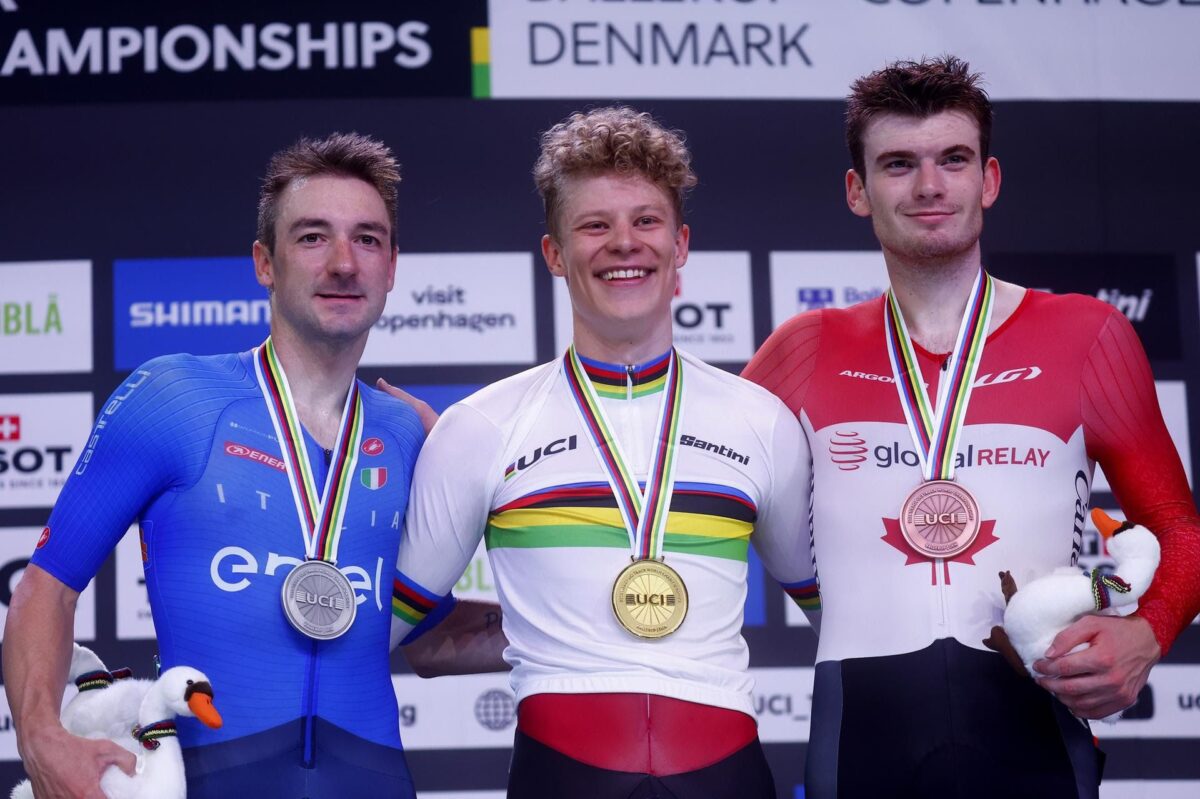 I mondiali pista si concludono con l'argento di Elia Viviani - Sprint Cycling