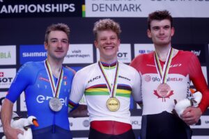 I mondiali pista si concludono con l'argento di Elia Viviani - Sprint Cycling