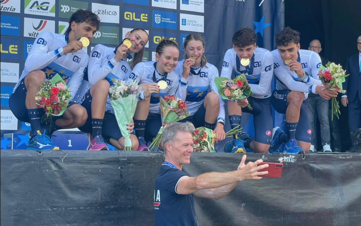 Europei ciclocross- trionfo azzurro nella staffetta di Pontevedra