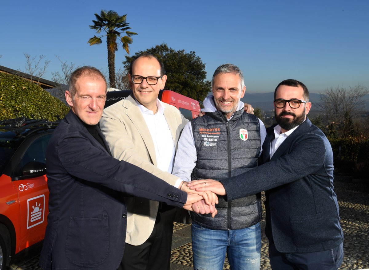 Marco Zanotti e Sergio Gozio saranno i direttori sportivi del Team ECOTEK nel 2025 - credit Rodella
