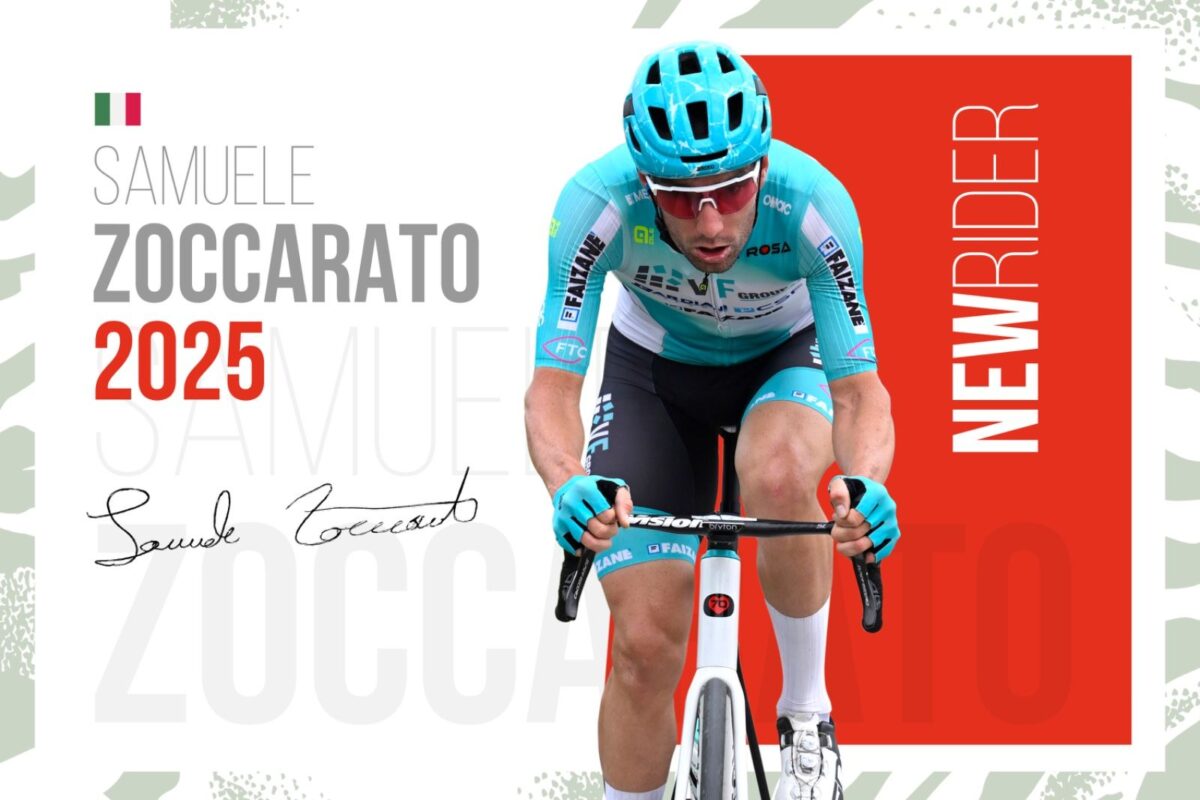 Samuele Zoccarato è un nuovo atleta del Team Polti Kometa
