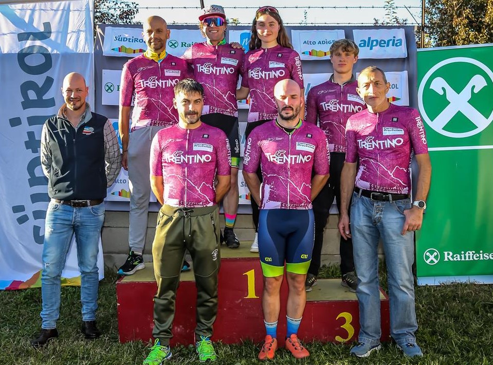i nuovi campioni trentini di ciclocross delle categorie internazionali e amatoriali - credit Pegasomedia