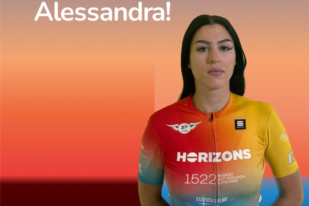 Alessandra Musa all'Horizons Cycling Club