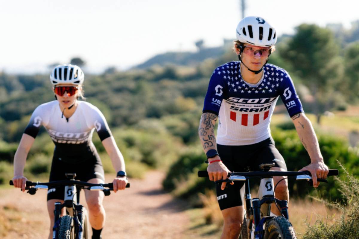 Emilly Johnston e Bjorn Riley allo Scott Sram
