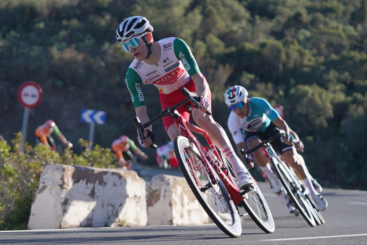 Classica Camp de Morvedre 2025 - 1st Edition - Estivella - Estivella 178.1 km - 24/01/2025 - Team Polti VisitMalta - photo Miguel Ena/SprintCyclingAgency©2024