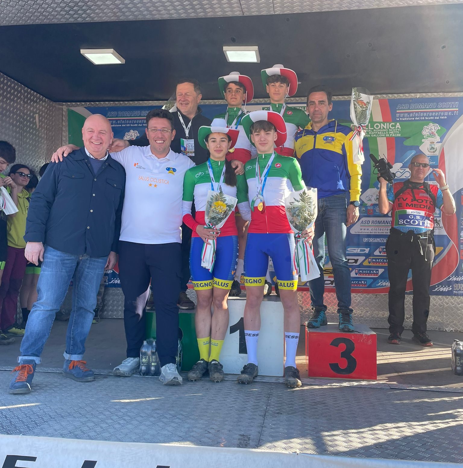 Salus Seregno Campione d'Italia nel Team Relay Ciclocross