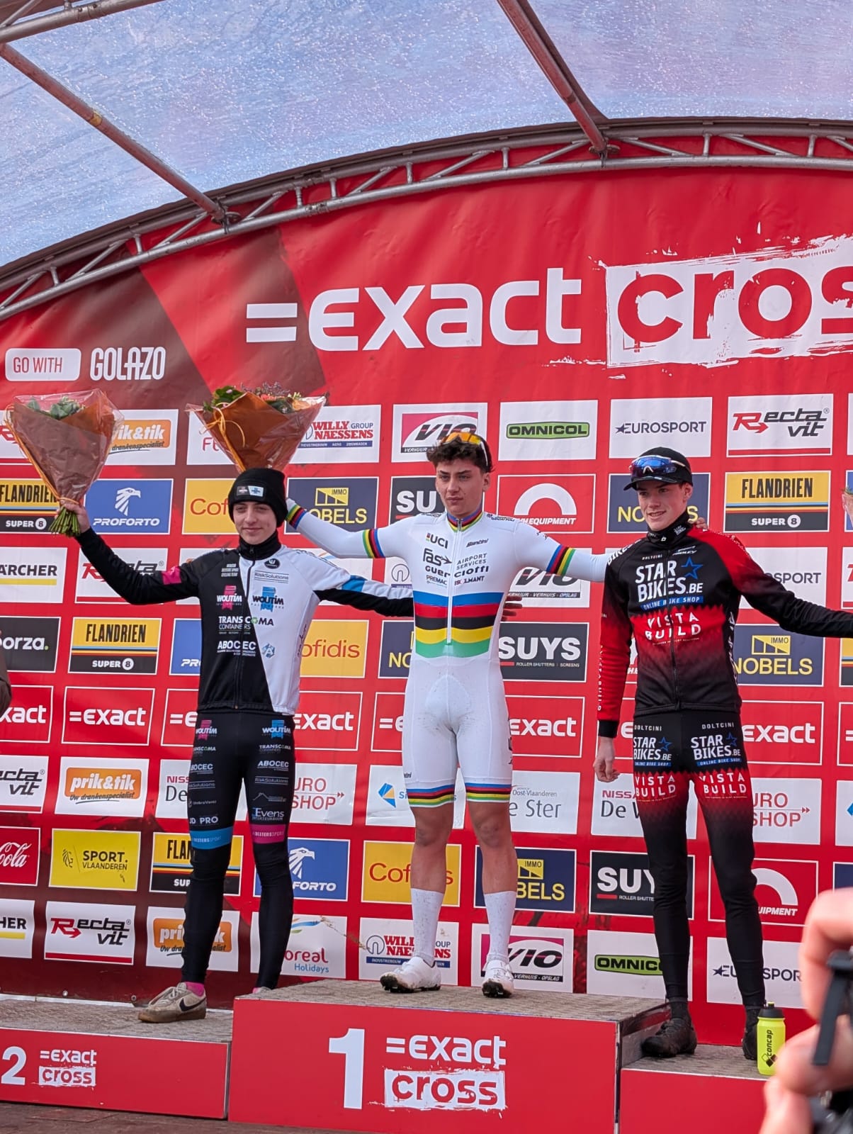 Arriva il primo successo in maglia iridata per Mattia Agostinacchio