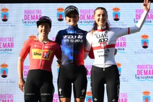 Ally Wollaston trionfa alla Clasica de Almeria. Gettyimage