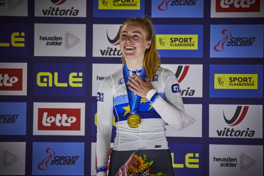 Lara Gillespie campionessa europea dell’Eliminazione @facepeeters