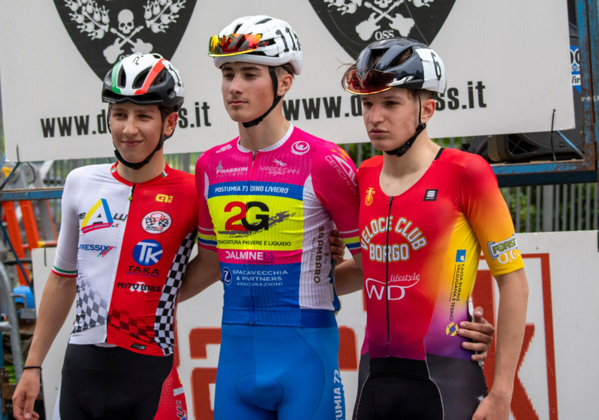 Xavier Bordignon si è imposto nel 67° Trofeo della Vittoria, la classica per allievi organizzata dall'Aurora sulle strade di Trento.