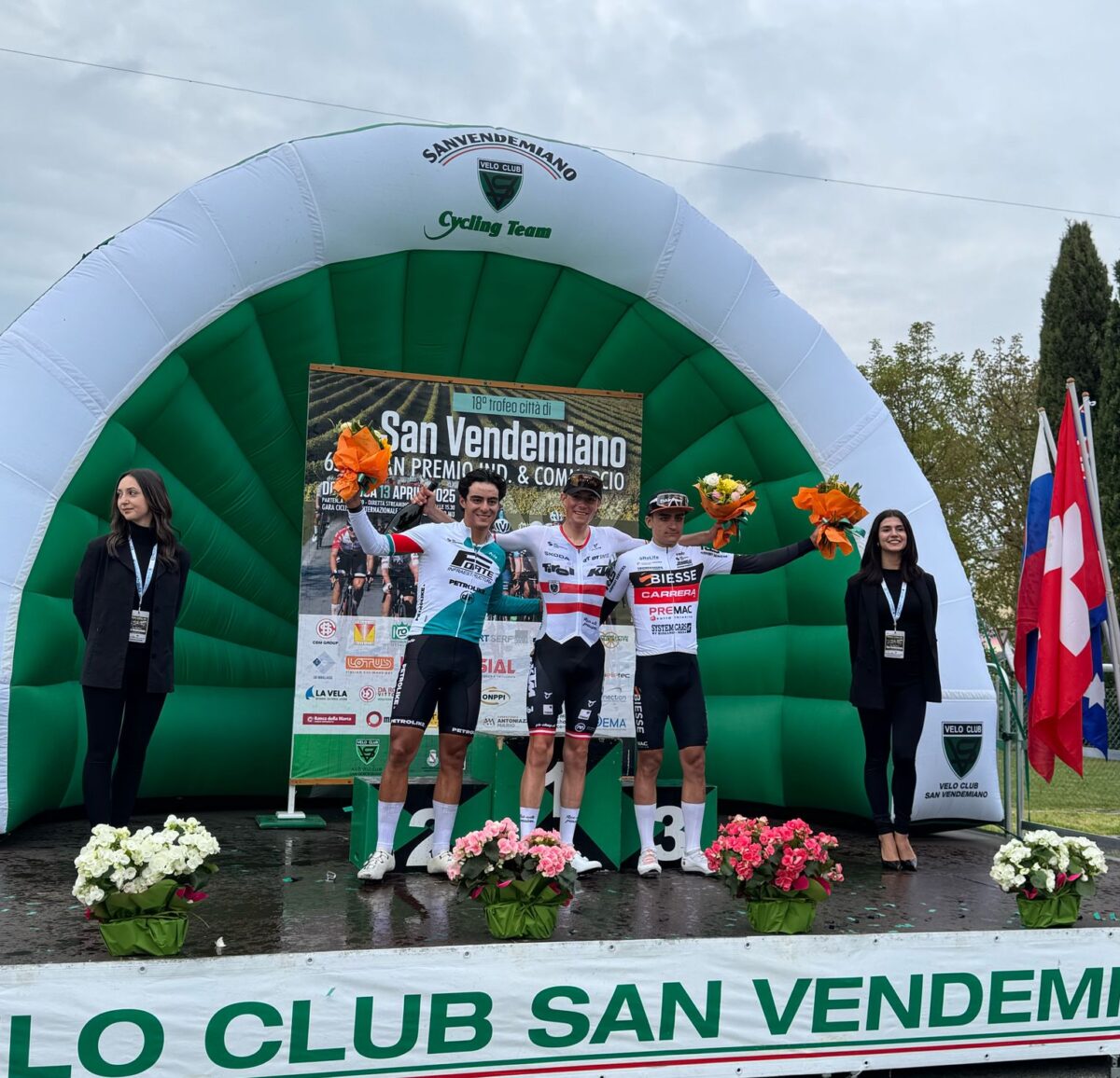 Vittoria solitaria per Marco Schrettl a San Vendemiano