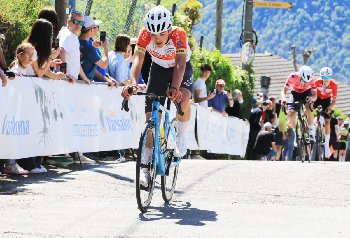 Team ECOTEK. Peluso è terzo al Giro della Castellania
