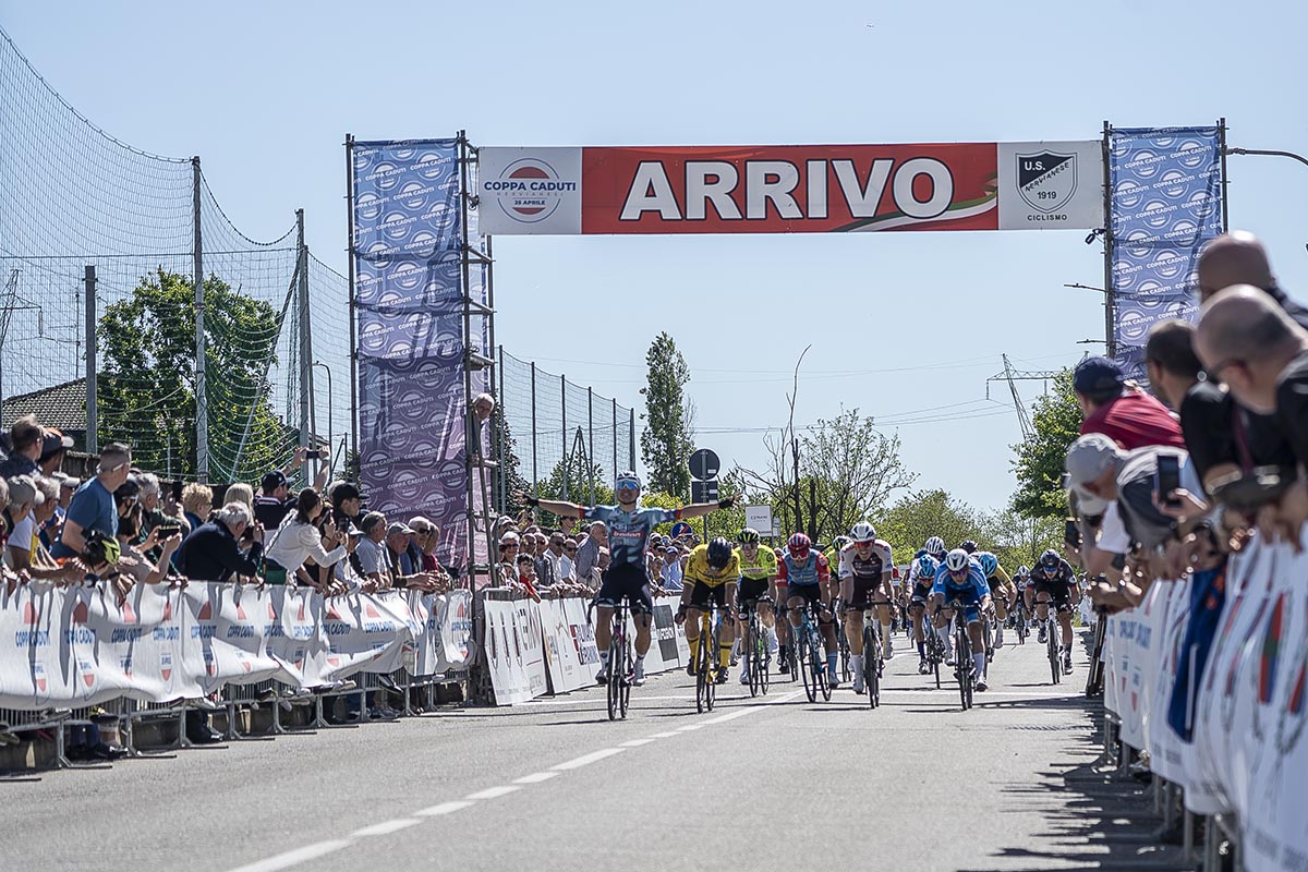 Matteo Fiorin vince a Nerviano (foto Elena Di Vincenzo)