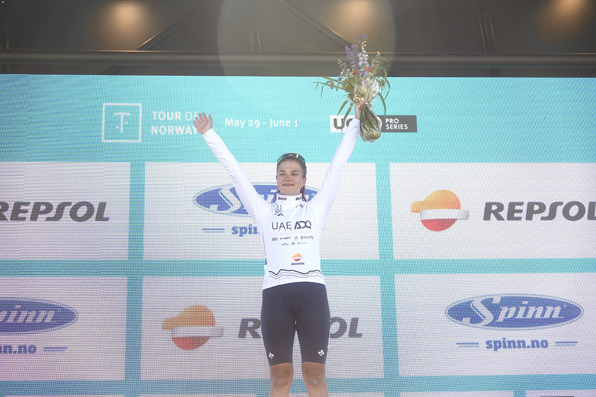 Alena Ivanchenko miglior giovane dopo la prima tappa