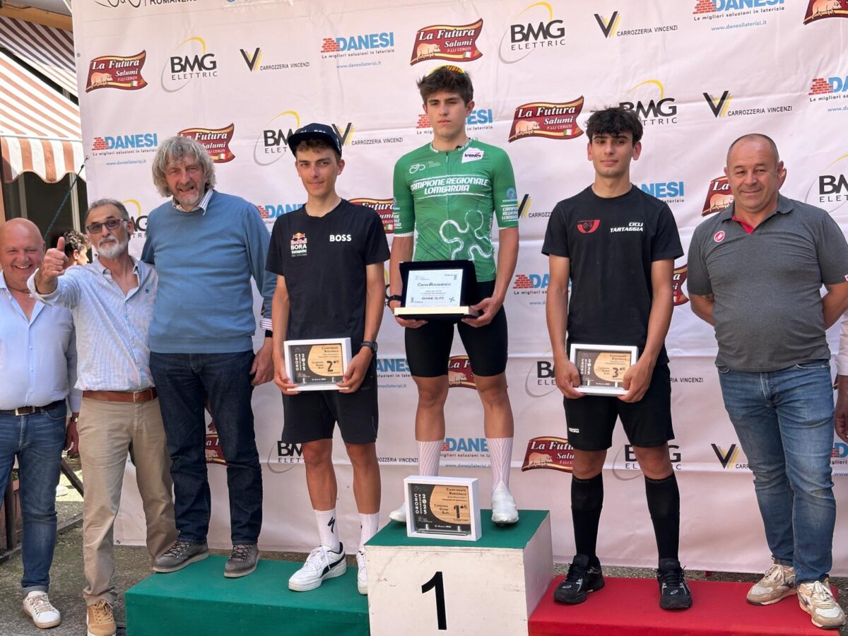 Riccardo Colombo della Bustese Olonia CronoRomanengo