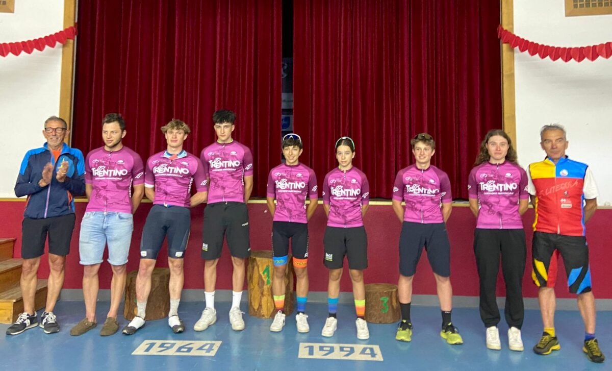 Incoronati a Panchià i campioni trentini Xcc In luce i giovani Kudiyev, Zanardi e Vanzetta