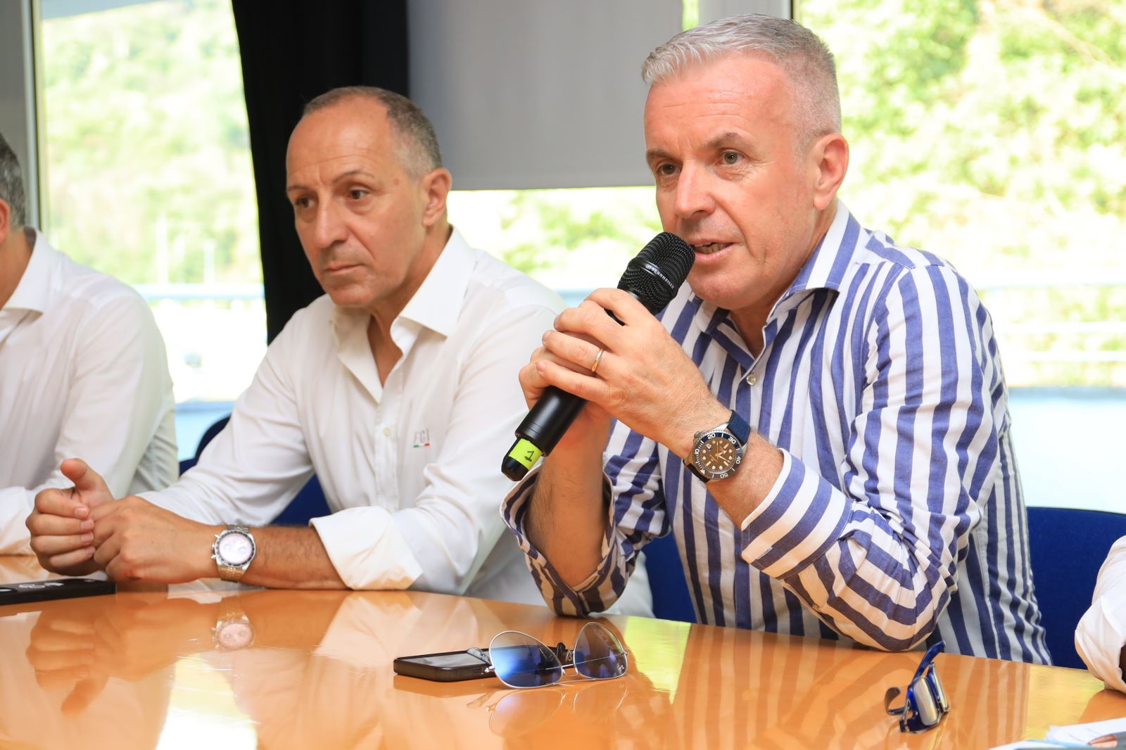 Ezio Maffi, organizzatore degli Italiani di Darfo Boario Terme 2025 - (c) Foto FLAVIANO OSSOLA