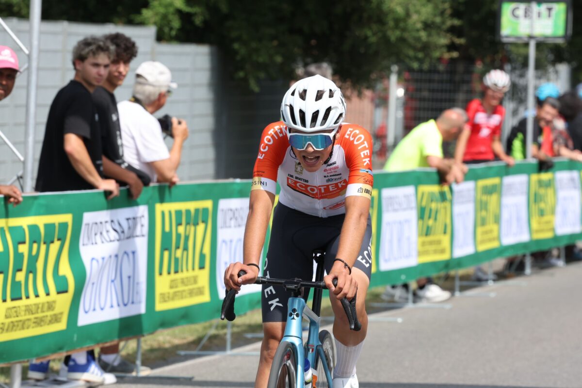 Gabriele Peluso terzo - Foto Rodella