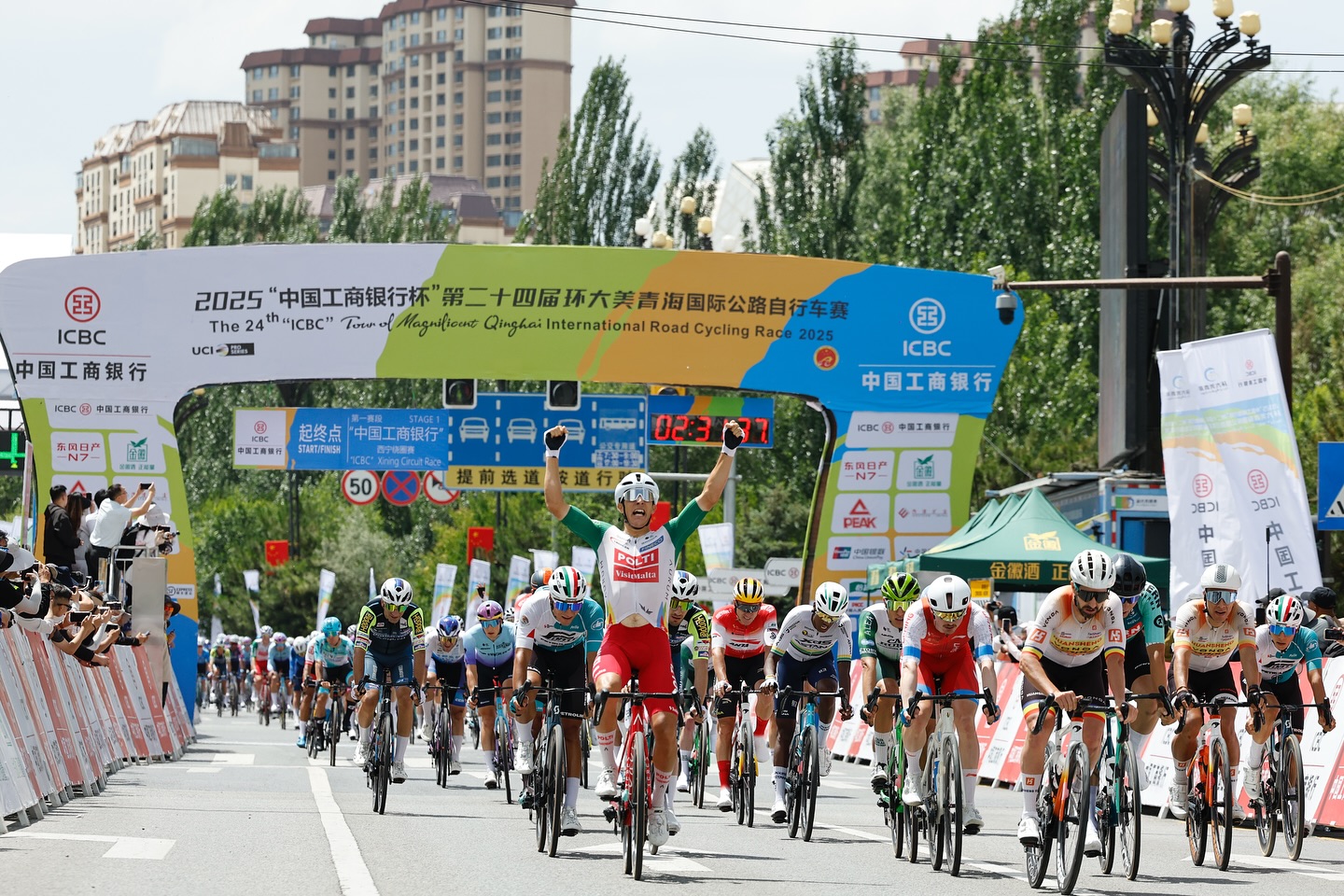 Manuel Peñalver vince la tappa inaugurale del Tour of Magnificent Qinghai