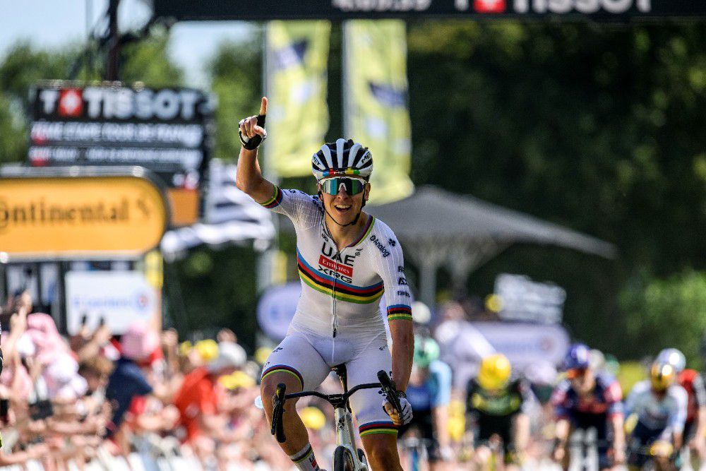 Tadej Pogacar FOTO ©️ A.S.O / Charly Lopez