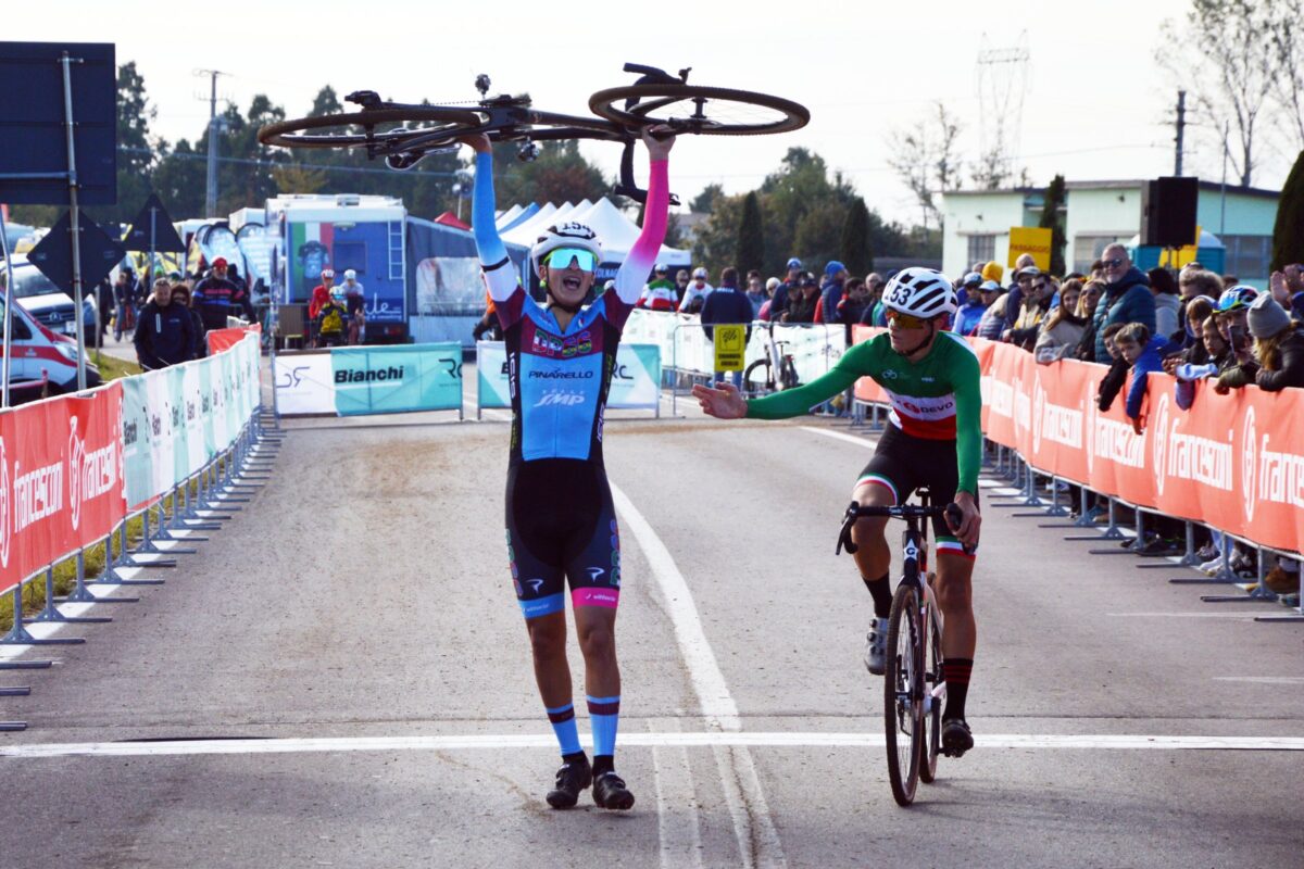 Alessio Borile (DP66) vince a Salvirola tra gli allievi del 2° anno