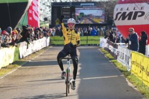 Patrik Pezzo Rosola vince gli Italiani Ciclocross 2026 a Brugherio - photo Giorgio De Negri